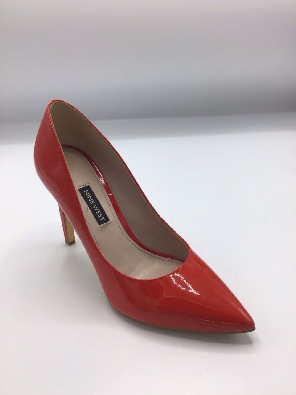 Nine West Tatiana Dark Red Suede Pumps Heels Shoes Womens Size7 M